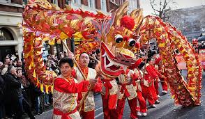 Chinese themed dancers